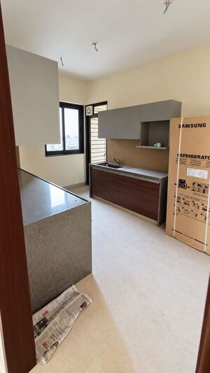Kitchen in 2.5 BHK Apartment at Bhimjyani Verraton, Manpada – for Rent