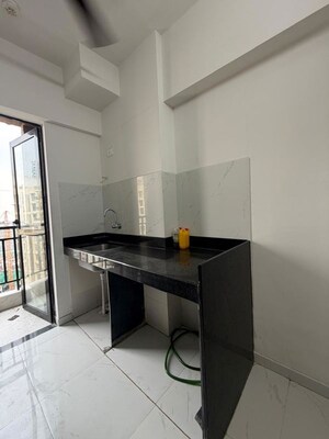 Kitchen in 1.5 BHK Apartment at Runwal Gardens, Dombivli East – for Rent