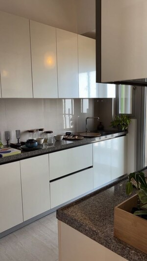 Kitchen in 5 BHK Apartment at Piramal Aranya Arav, Byculla – for Sale