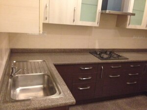 Kitchen in 3 BHK Builder Floor at Greater Kailash – for Rent