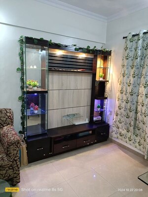 Living Room in 1 BHK Apartment at Mahavir Classik Complex, Andheri East – for Rent
