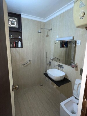 Bathroom in 4 BHK Apartment at Sector 3 Dwarka – for Sale