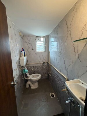 Bathroom in 2 BHK Apartment at Colaba – for Rent
