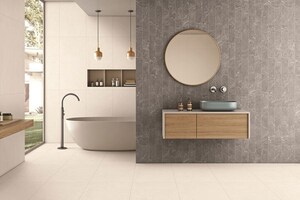 Bathroom in 4 BHK Builder Floor at Janakpuri – for Sale