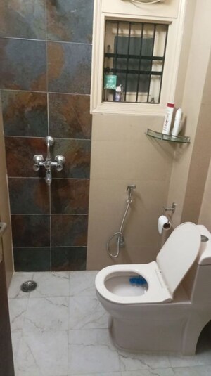 Bathroom in 3 BHK Builder Floor at Safdarjung Enclave – for Sale