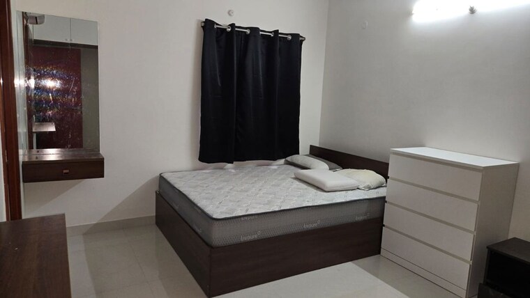 Bedroom, bricks-cyberwoods 3 Bedroom 1895 Sq.Ft. Apartment In Osman Nagar Hyderabad 10745959