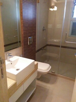 Bathroom in 2 BHK Apartment at Fabian Apartment, Bandra West – for Sale