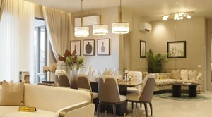 Living Room in 3 BHK Apartment at Vip Road – for Sale
