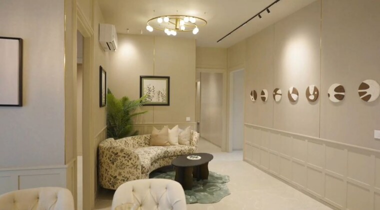 Living Room, vip road 3 Bedroom 2150 Sq.Ft. Apartment In Vip Road Zirakpur 10745982