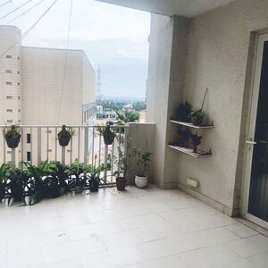 Balcony in 3 BHK Apartment at Ireo Victory Valley, Sector 67 – for Rent