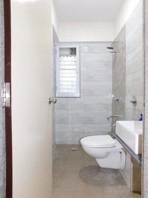 Bathroom in 2 BHK Apartment at Ani Anu Sri Balaji Enclave, Malad West – for Sale