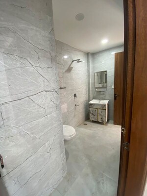 Bathroom in 2 BHK Builder Floor at Neb Sarai – for Rent