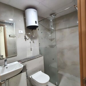 Bathroom in 3 BHK Apartment at M3M Heights, Sector 65 – for Rent