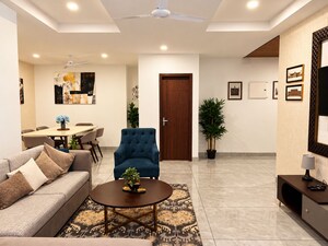Living Room in 3 BHK Apartment at Cliffton Valley, Panthaghati – for Sale