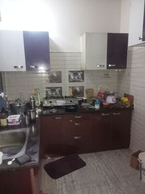 Kitchen in 2 BHK Builder Floor at Sapphire Tower, Sector 104 – for Rent
