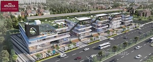  Shop – Exterior View View at SKA Arcadia, Wave City - for Rent