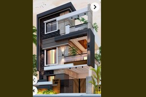 4 BHK Builder Floor – Exterior View View at Janakpuri - for Sale