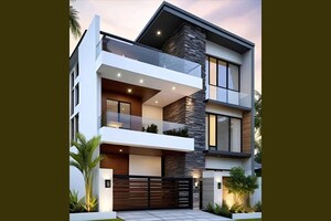 4 BHK Builder Floor – Exterior View View at Janakpuri - for Sale
