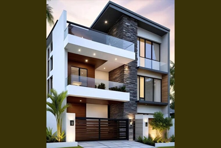 Exterior View, janakpuri 4 Bedroom 325 Sq.Yd. Builder Floor In Janakpuri Delhi 10746130