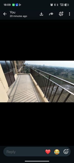 Balcony in 2 BHK Apartment at Signature Global Synera, Sector 81 – for Sale