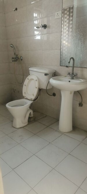 Bathroom in 3 BHK Apartment at Gaur City 1st Avenue, Sector 4 Greater Noida – for Rent