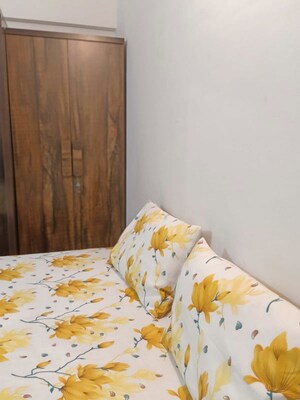 Bedroom in 1 BHK Apartment at Gera Shrishti, Wagholi – for Rent