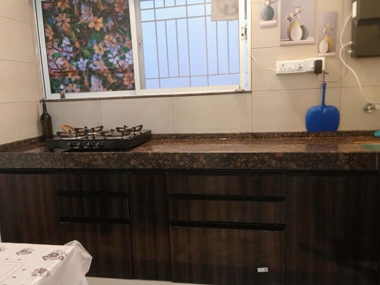 Kitchen, gera-shrishti 1 Bedroom 358 Sq.Ft. Apartment In Wagholi Pune 10746140