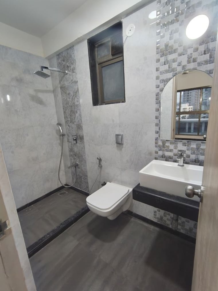 Bathroom, raj-infinia 2 Bedroom 750 Sq.Ft. Apartment In Malad West Mumbai 10746149