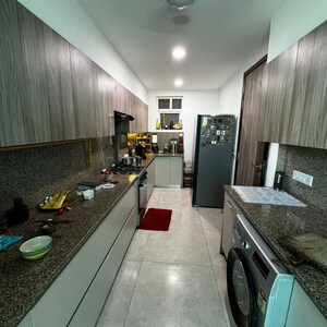 Kitchen in 3 BHK Apartment at Vipul World Floors, Sector 48 – for Rent