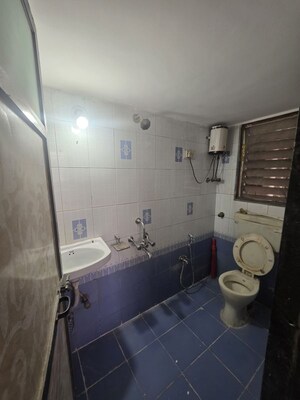 Bathroom in 2 BHK Apartment at Old Panvel – for Rent
