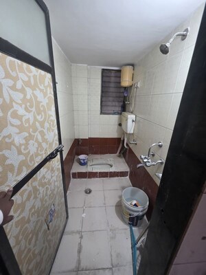 Bathroom in 2 BHK Apartment at Old Panvel – for Rent