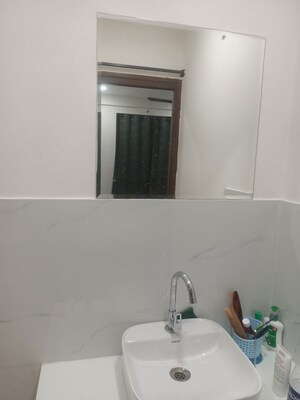 Bathroom in 3 BHK Apartment at Praneeth Pranav Jaitra, Miyapur – for Rent