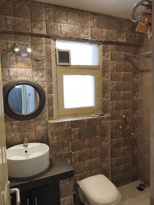 Bathroom in 1 BHK Apartment at Pyramid Altia, Sector 70 – for Rent