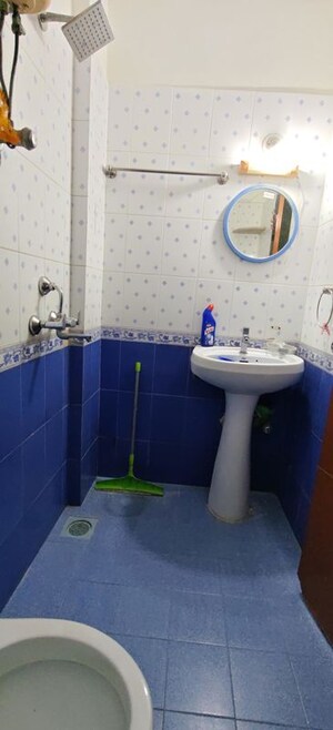 Bathroom in 2 BHK Apartment at Blue Bell Apartments, Malad West – for Rent