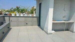 Balcony in 3 BHK Builder Floor at Greater Kailash I – for Rent