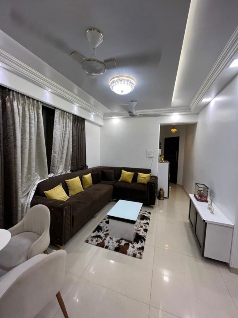 Living Room, everest-heights-vasai 3 Bedroom 1200 Sq.Ft. Apartment In Vasai East Palghar 10746294