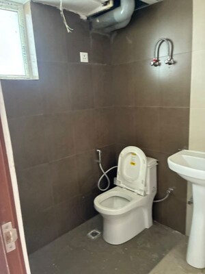 Bathroom in Studio Apartment at Jyoti Super The Hub, Raj Nagar Extension – for Rent