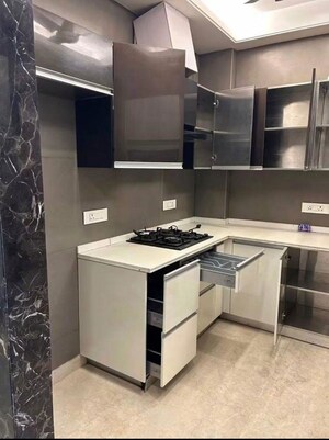 Kitchen in 3 BHK Builder Floor at Hemkunt Colony – for Rent