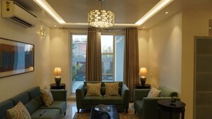 Living Room in 4 BHK Independent House at Sector 7 – for Rent