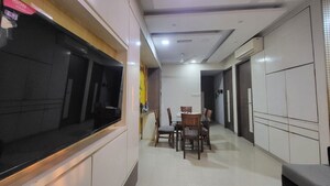 Living Room in 2.5 BHK Apartment at Rustomjee Elanza, Malad West – for Rent
