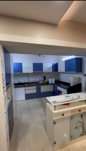 Kitchen in 4 BHK Apartment at Regency Gardens, Kharghar Sector 6 – for Rent