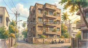  Apartment – Exterior View View at Dhankawadi - for Sale