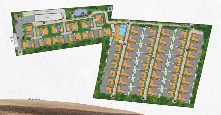 Master Plan, drk-bellagio 4 Bedroom 3425 Sq.Ft. Villa In Kithiganur Bangalore 10736053