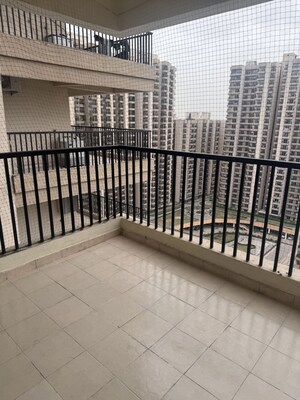 Balcony in 3 BHK Apartment at Gaur Yamuna City 16th Park View, Gaur Yamuna City – for Sale