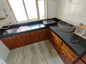 Kitchen in 2 BHK Apartment at Rajanigandha Upvan, Gawand Baug – for Rent