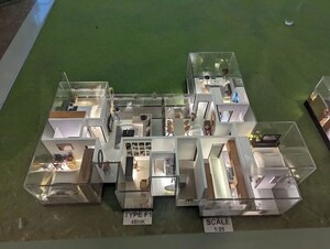 Floor Plan in 2 BHK Apartment at Prestige Park Grove, Whitefield – for Sale