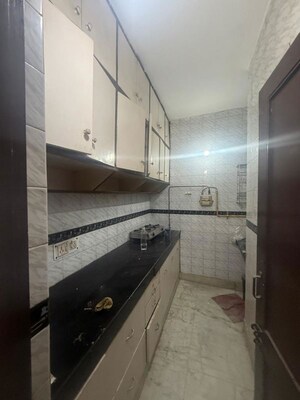 Kitchen in 2 BHK Builder Floor at Kalkaji – for Rent