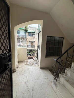 Stairs in 2 BHK Builder Floor at Kalkaji – for Rent