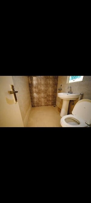 Bathroom in 3 BHK Apartment at Mittal Rajnagar Residency, Raj Nagar Extension – for Rent