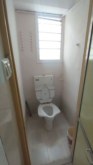 Bathroom in 1 BHK Apartment at Aditya Park CHS, Dahisar East – for Rent